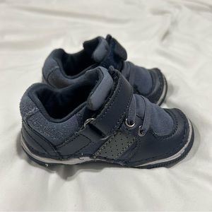 Stride Rite Navy Blue Wes Sneaker